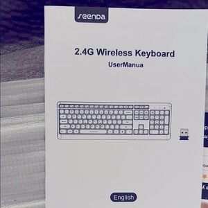 Seenda Backlit Wireless Keyboard NWT